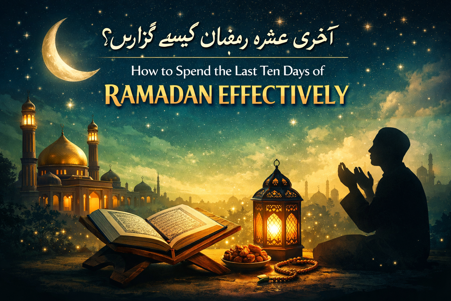 🌙 How to Spend the Last Ten Days of Ramadan Effectively