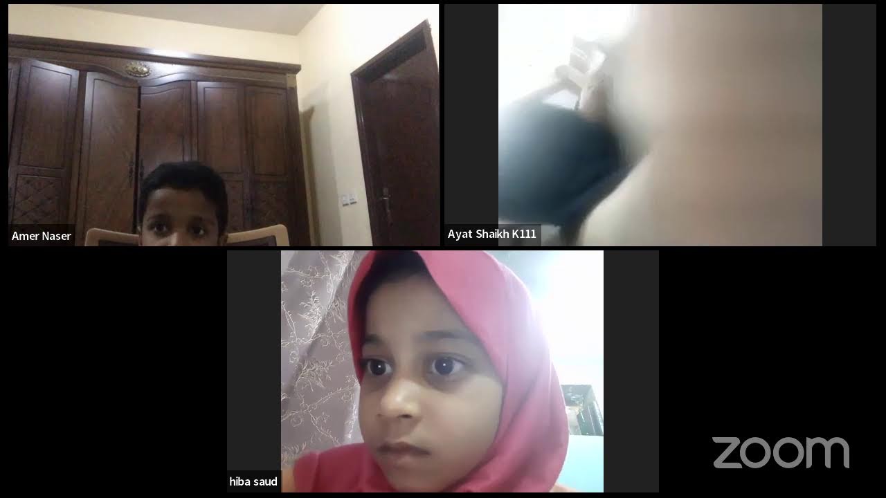 Kids Tarbiyah sessions with Sr.Amina Chahal